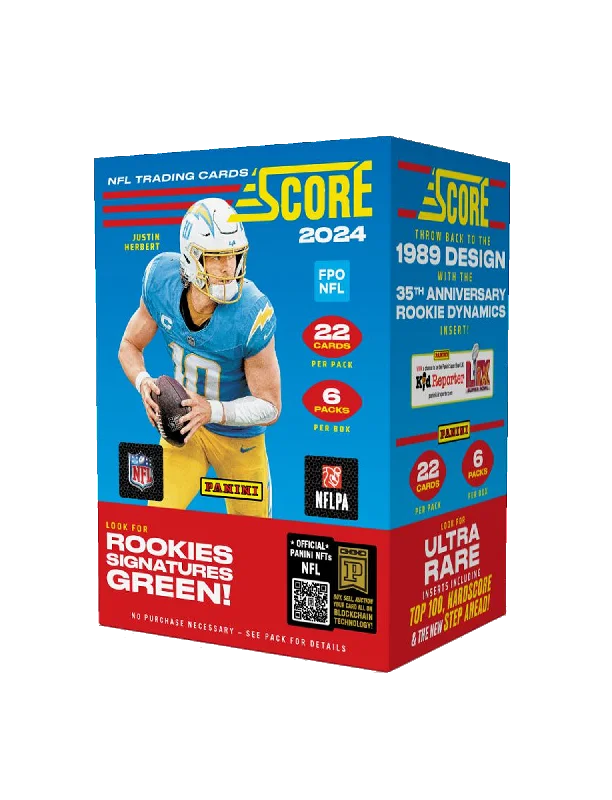 2024 Panini NFL Score Football Trading Card Blaster Box