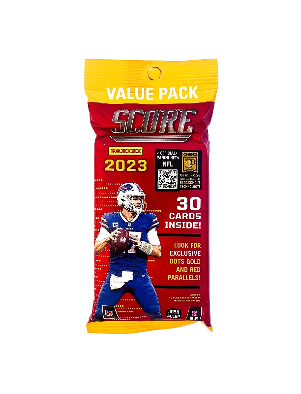 2024 Panini NFL Score Football Trading Card Value Fat Pack