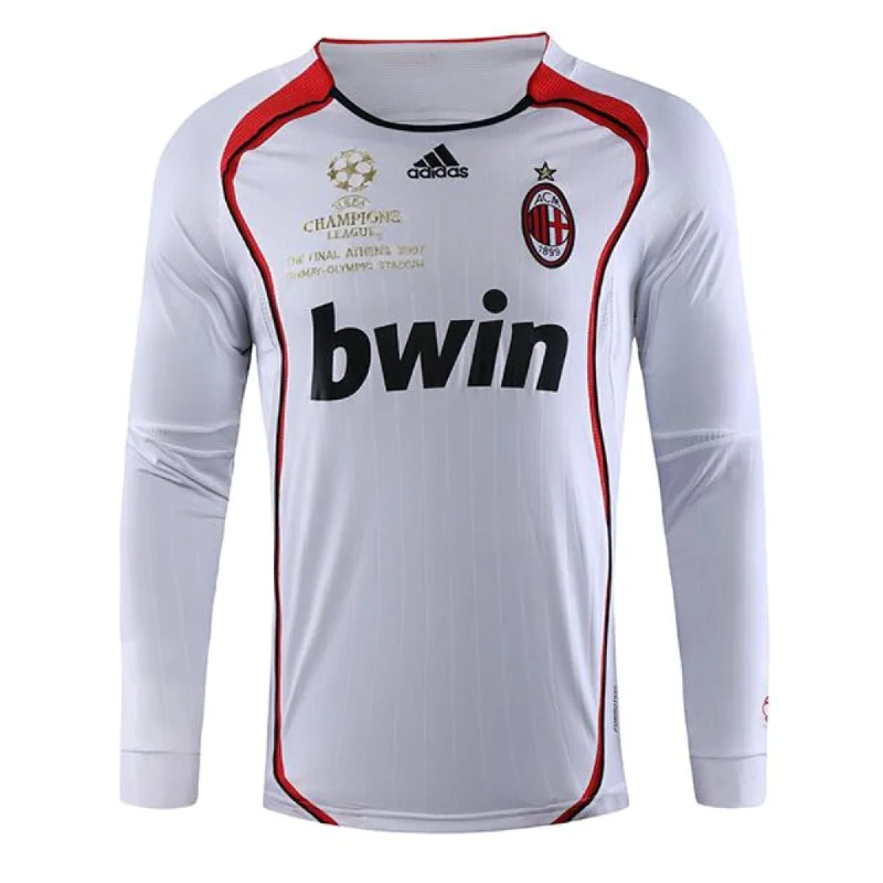 AC Milan 2006/07 UEFA Champions League Final Jersey L / Sleeve