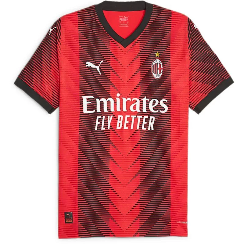 AC Milan 23/24 Player Version I Home Jersey