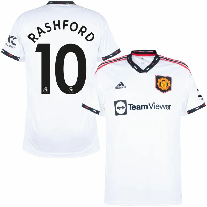 Adidas Manchester United Away Rashford 10 Trikot 2022-2023 (Premier League)