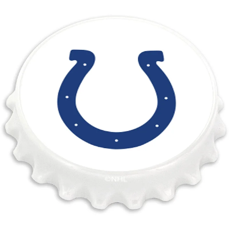 INDIANAPOLIS COLTS BOTTLE CAP BOTTLE OPENER MAGNET (OC) NFL-MG-831-06