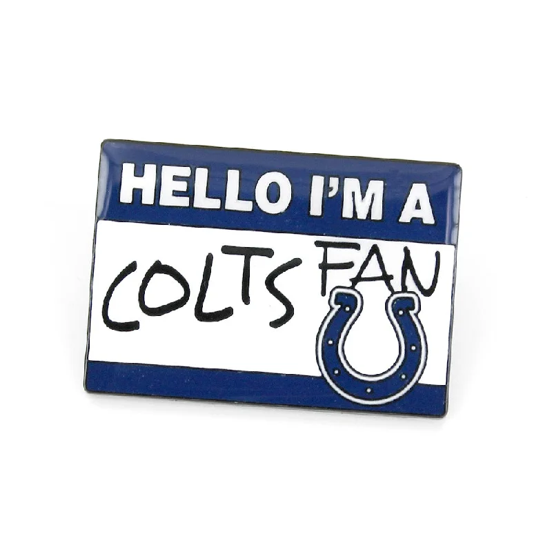 INDIANAPOLIS COLTS NAME TAG PIN NFL-PN-625-06