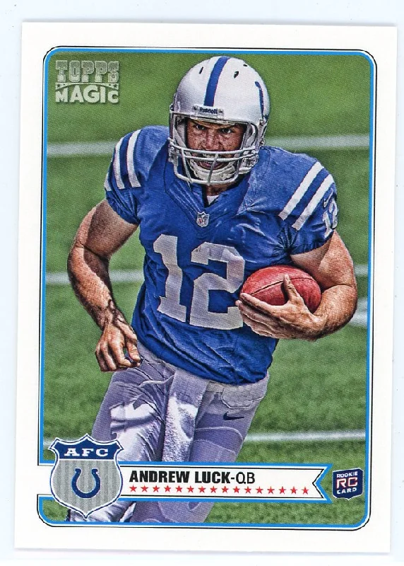 Andrew Luck 2012 Topps Magic Mini Rookie Card #1