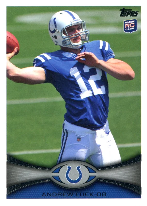 Andrew Luck 2012 Topps Rookie Card