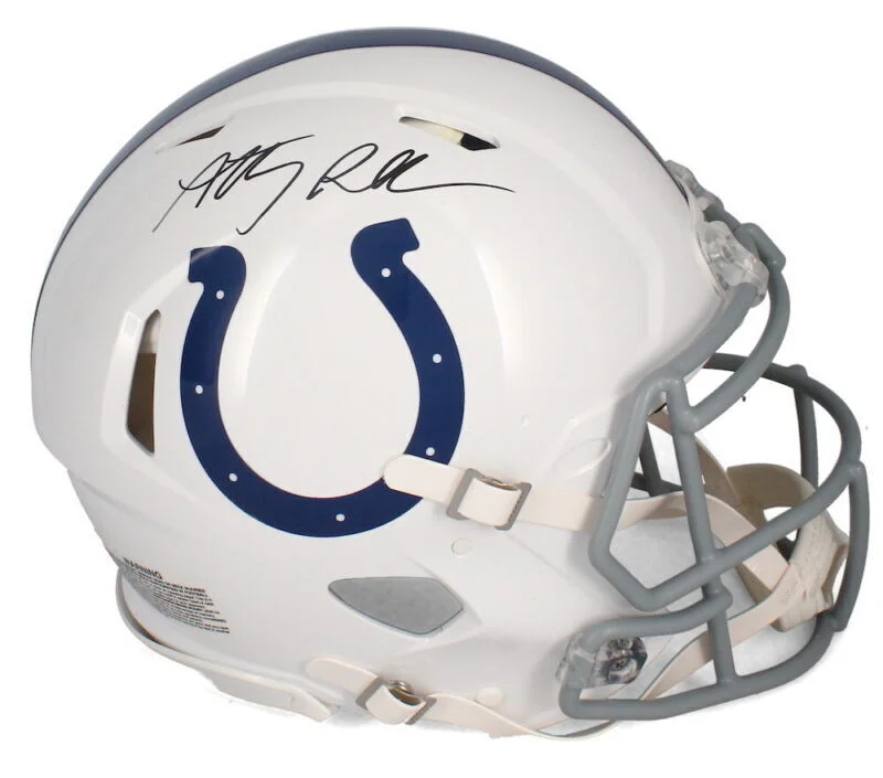 Anthony Richardson Autographed Indianapolis Colts Speed Authentic Helmet Fanatics