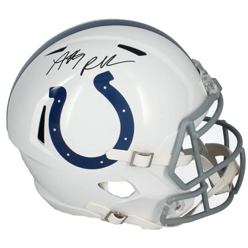 Anthony Richardson Autographed Indianapolis Colts Speed Full Size Helmet Fanatics