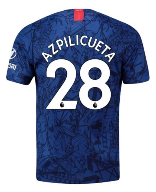 Azpilicueta Chelsea 19/20 Home Jersey