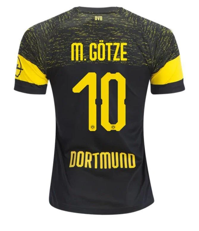 Borussia Dortmund Mario Gotze Away Jersey 2018/19