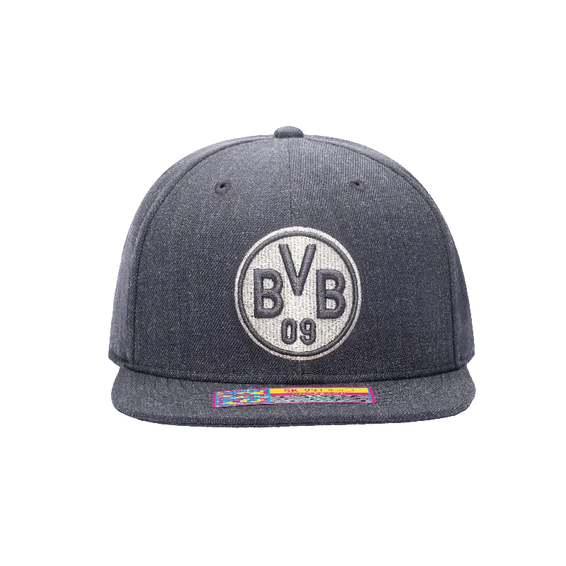 Borussia Dortmund Platinum Snapback Hat