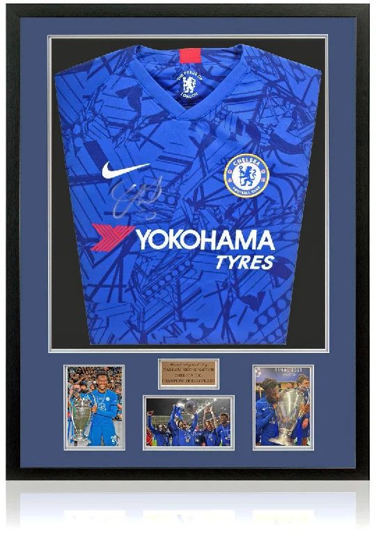 Callum Hudson-Odoi Hand Signed Chelsea F.C. Home Shirt AFTAL Certified