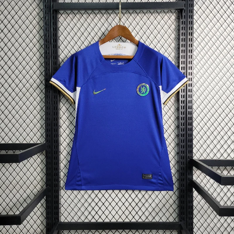 Camisa Feminina Oficial do Chelsea 23/24 - Baby Look