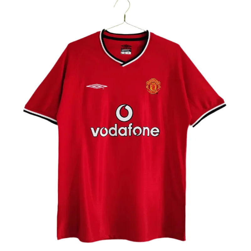 Camisola Manchester United  Retrô 2000/02 - Vermelha