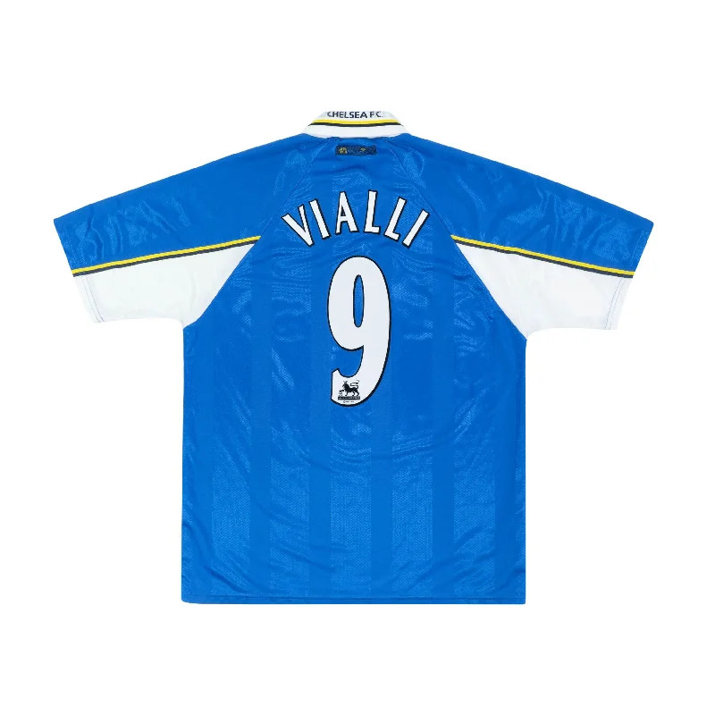 CHELSEA 1997-99 HOME SHIRT - VIALLI 9 - L