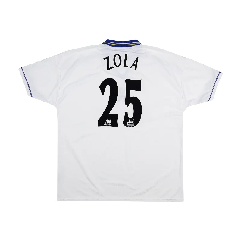 CHELSEA 1998-00 AWAY SHIRT - ZOLA 25 - XL