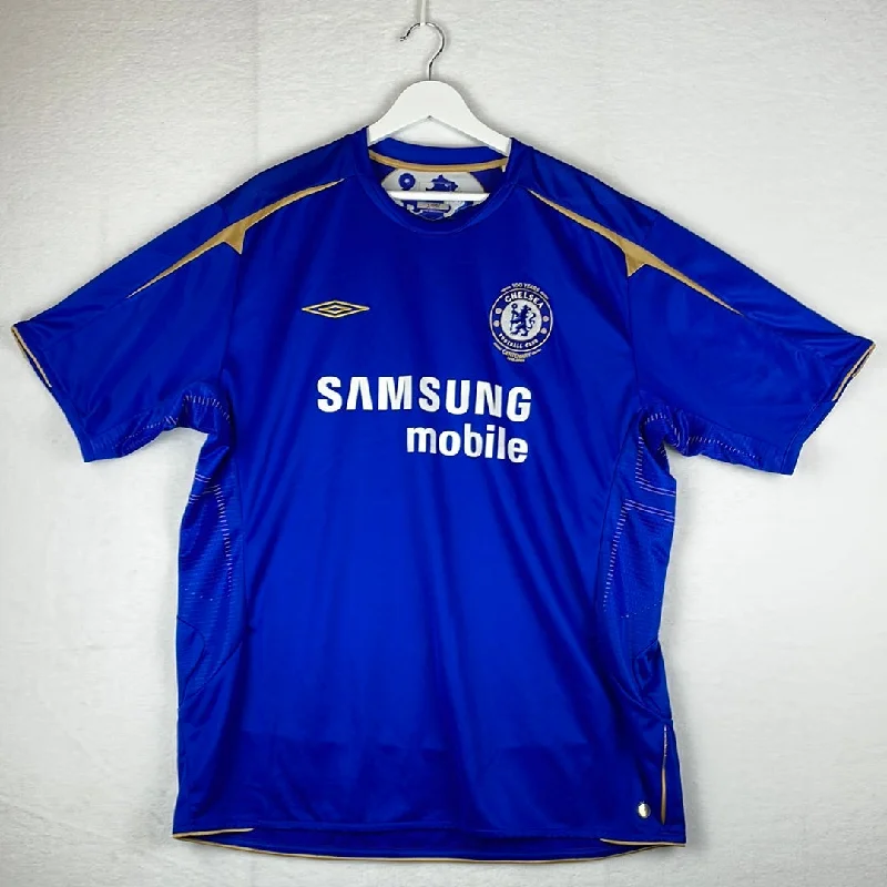 Chelsea 2005/2006 Home Shirt - 100 year Centenary - Medium - Excellent Condition