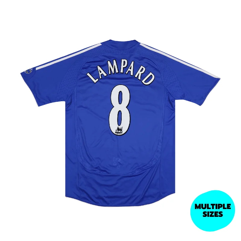 CHELSEA 2006-08 HOME SHIRT - LAMPARD 8 - 8/10