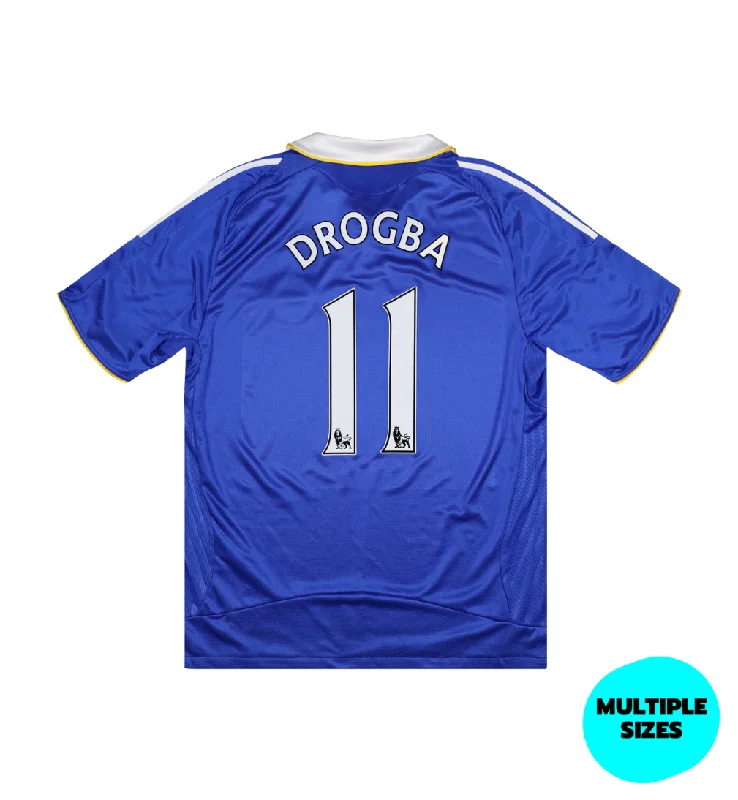 CHELSEA 2008-09 HOME SHIRT - DROGBA 11 - 8/10