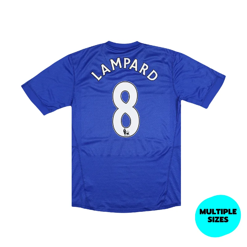 CHELSEA 2009-10 HOME SHIRT - LAMPARD 8 - 8/10