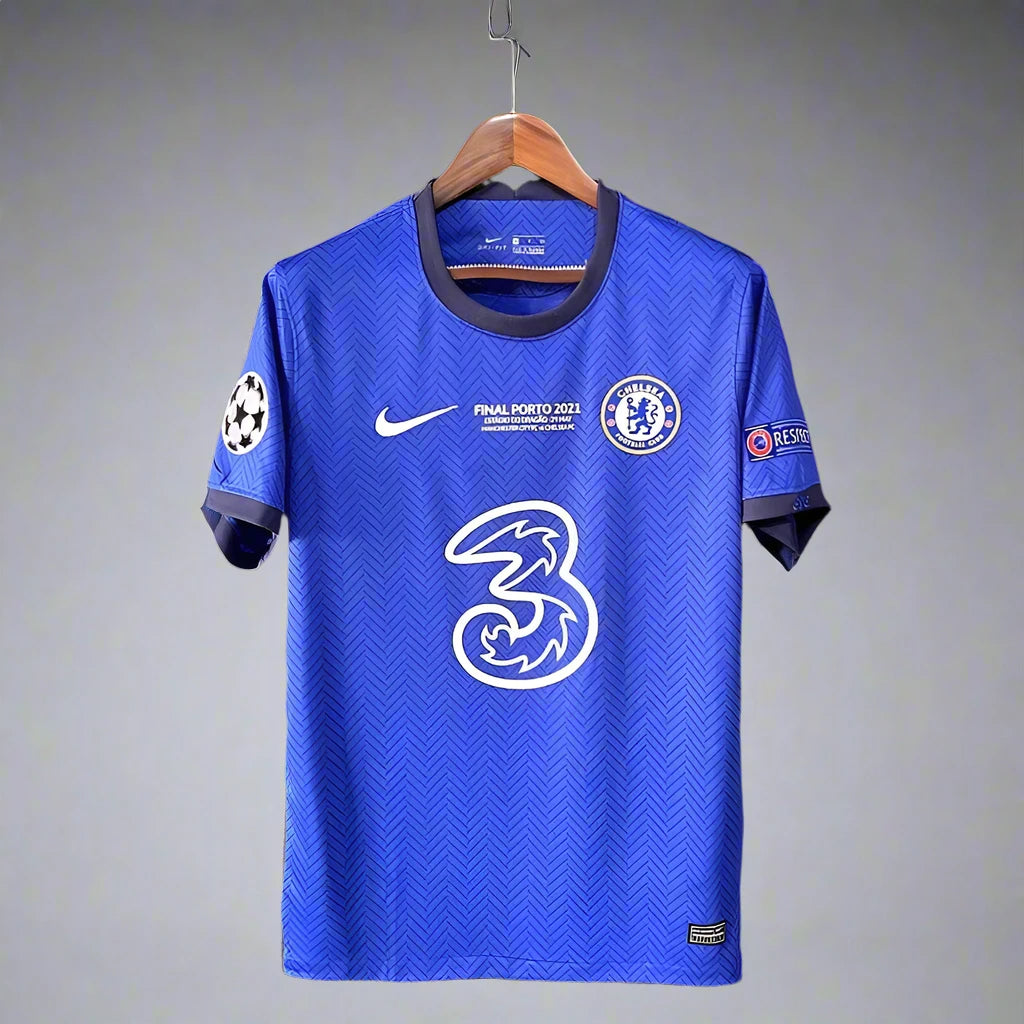 Chelsea 2020-21 Home UCL Final Jersey