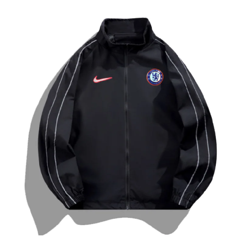 Chelsea Black Windbreaker