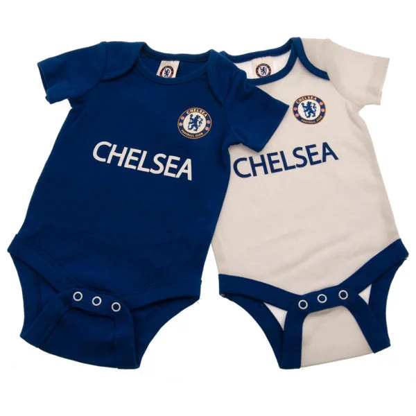 Chelsea FC 2 Pack Bodysuit