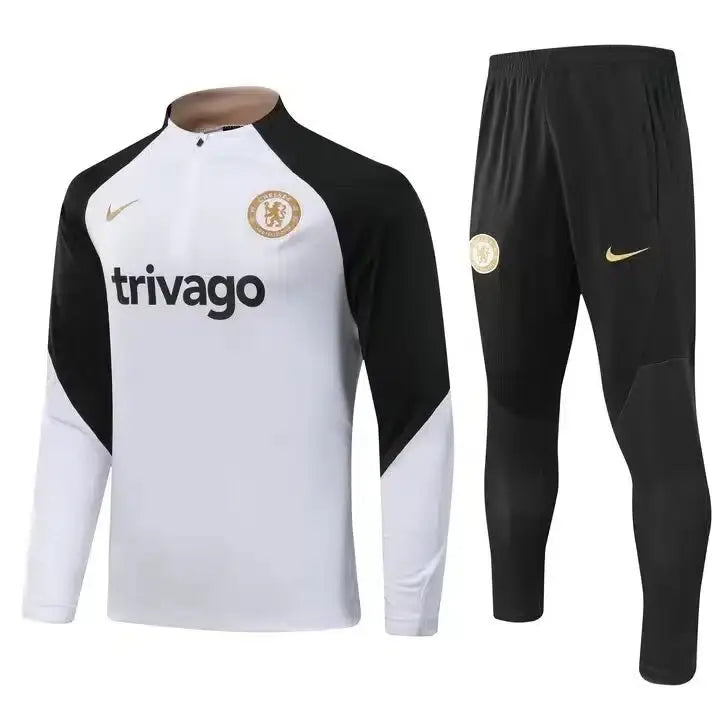 Chelsea FC 23/24 White/Gold Training Set