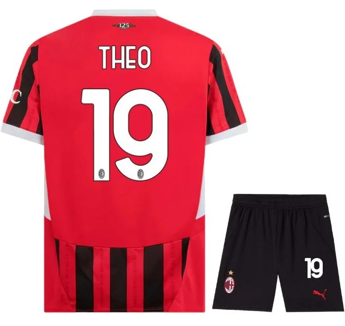 DOMAČI OTROŠKI KOMPLET AC MILAN 2024/25 - THEO 19