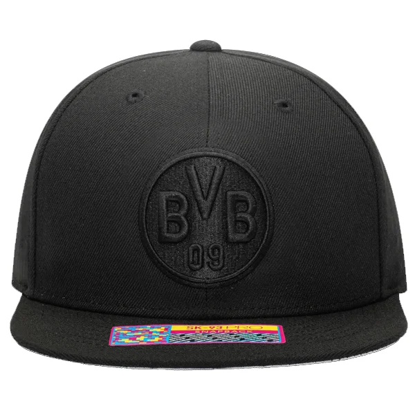 Fan Ink Borussia Dortmund Dusk Snapback Hat (Black)