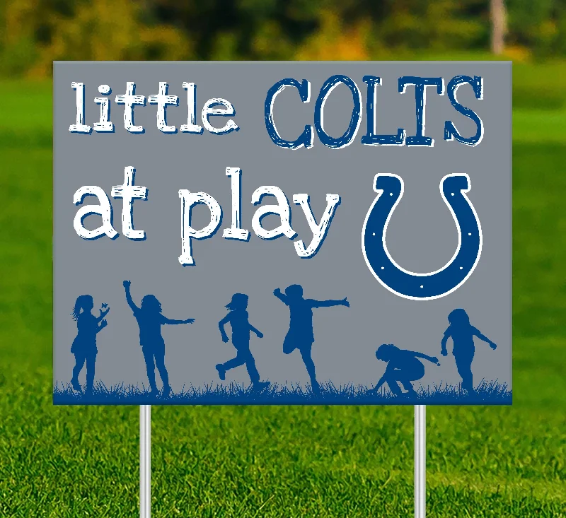 NFL2031-Children At Play Yard Sign / N2031-Indianapolis Colts