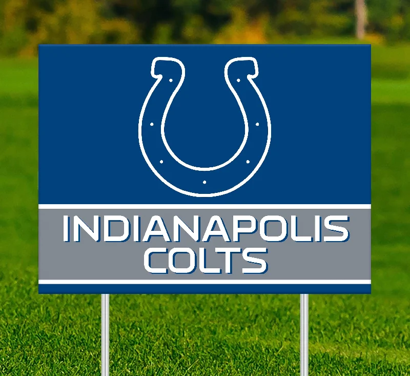 NFL2032-Team Name Yard Sign / N2032-Indianapolis Colts