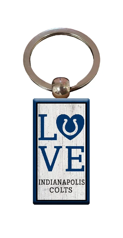 NFL2057-Love Keychain / N2057-Indianapolis Colts