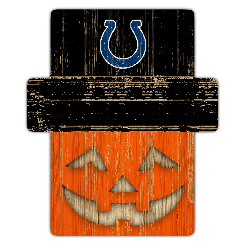 NFL2081-Jackolantern 12" Sign (Classic Impressions Exclusive) / N2081-Indianapolis Colts