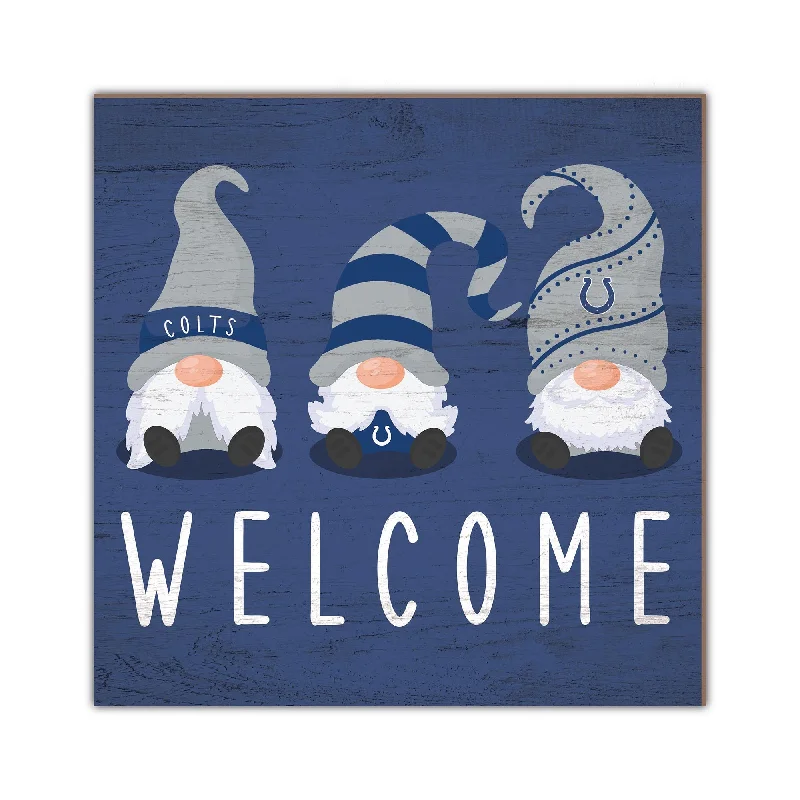 NFL2089-Welcome Gnomes 10x10 / N2089-Indianapolis Colts