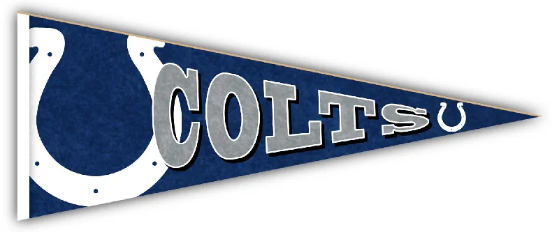 NFL2092-Rising Pennant 24in / N2092-Indianapolis Colts