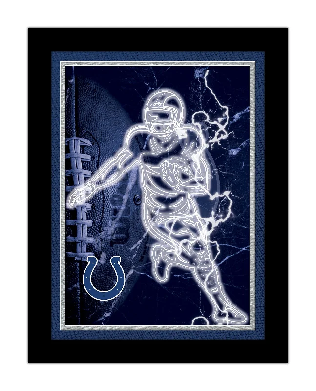 NFL2128-Neon Player 12x16 / N2128-Indianapolis Colts