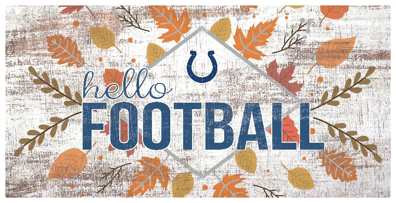 NFL2136-Hello Football 6x12 (1) / N2136-Indianapolis Colts