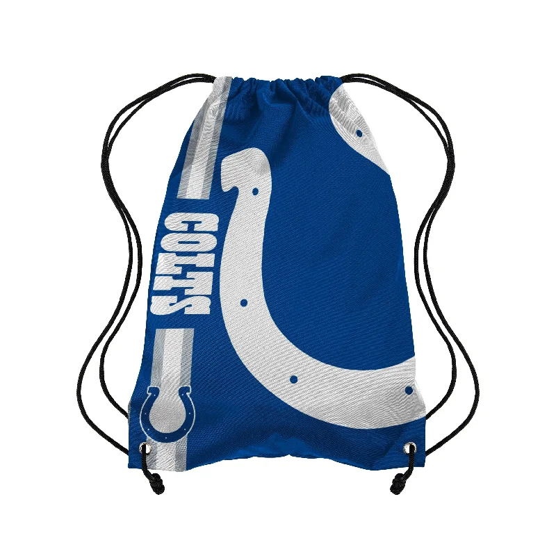 Indianapolis Colts NFL Big Logo Drawstring Backpack