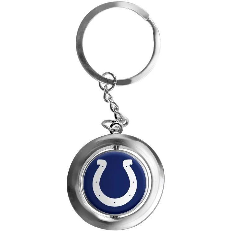 Indianapolis Colts NFL Football Spinner Keychain