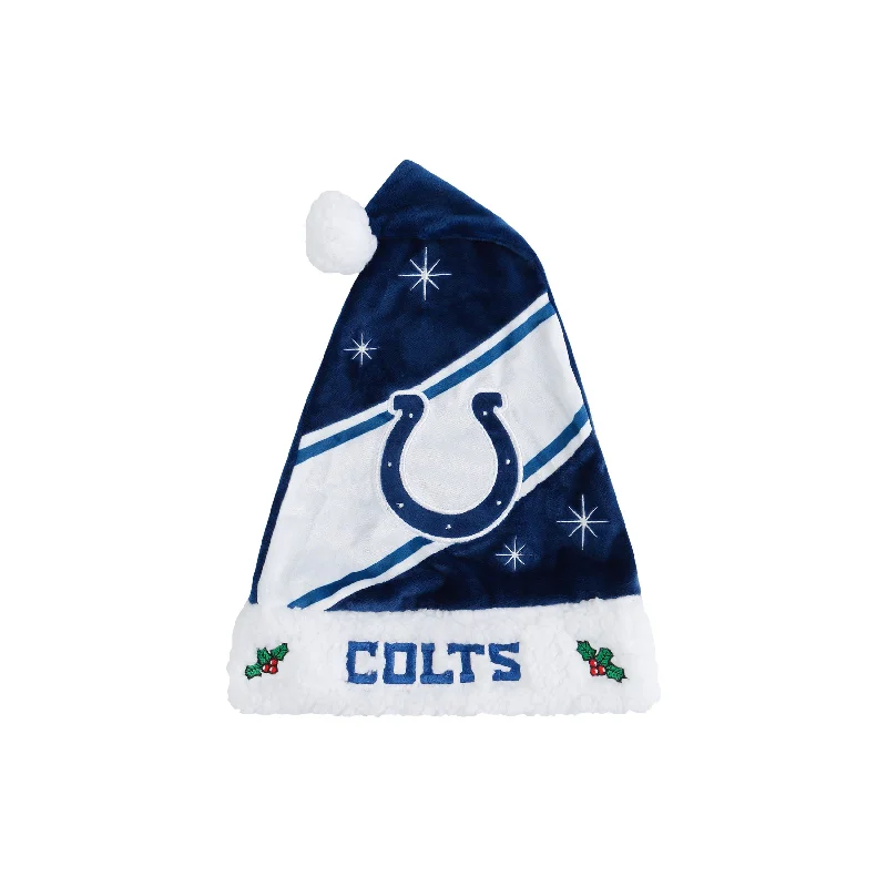 Indianapolis Colts NFL High End Santa Hat