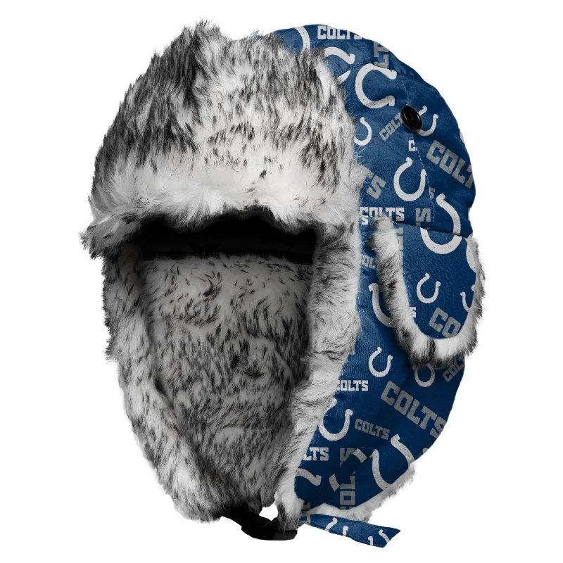 Indianapolis Colts NFL Repeat Print Trapper Hat