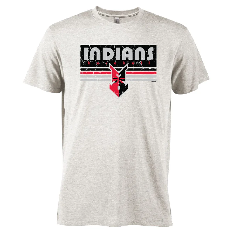 Indianapolis Indians Adult Oatmeal Ultrawarm Premium Cotton Tee