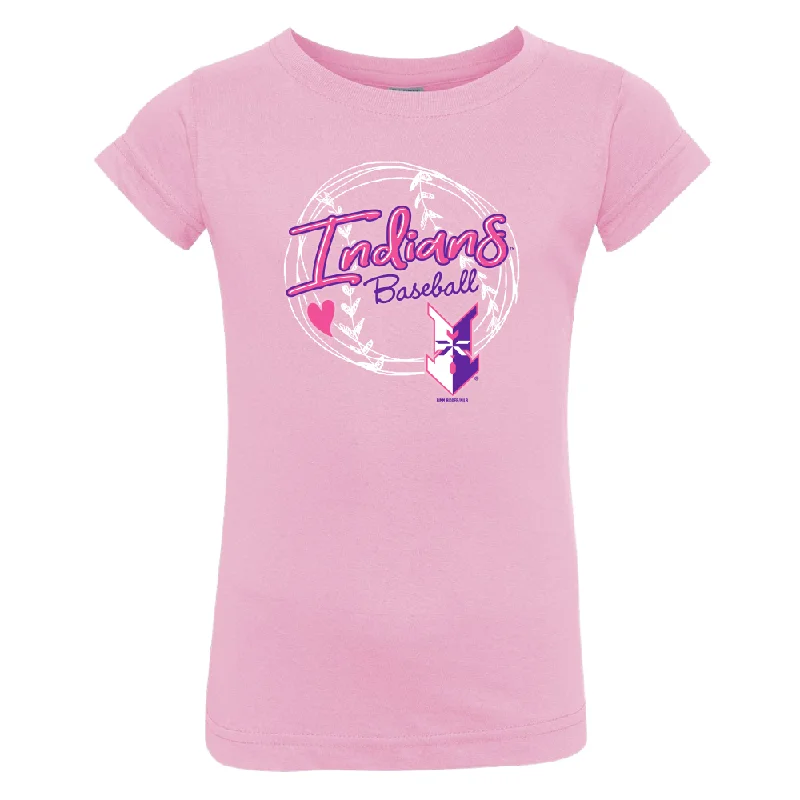 Indianapolis Indians Toddler Pink Used Tee