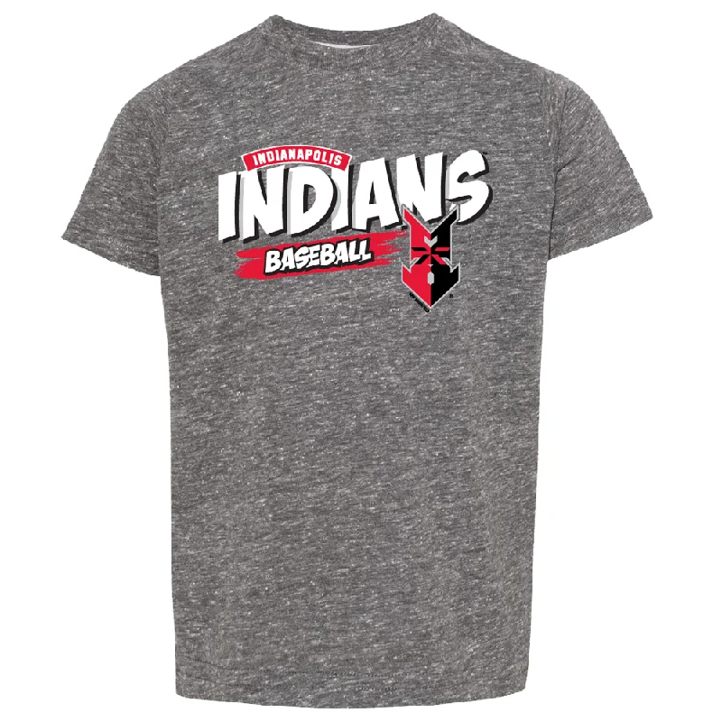 Indianapolis Indians Toddler Smoke Hamburg Melange Tee