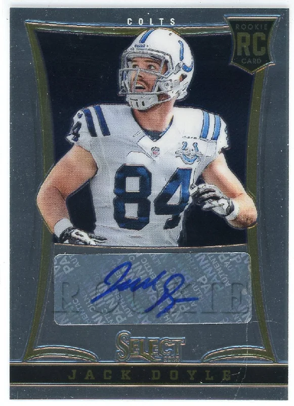 Jack Doyle Autographed 2013 Panini Select Rookie Card #262