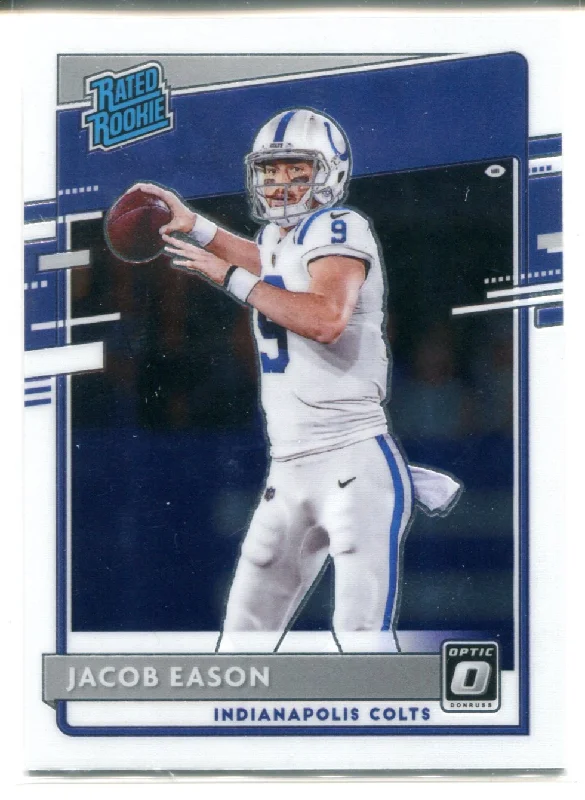 Jacob Eason 2020 Panini Donruss Optic Rated Rookie Card #162