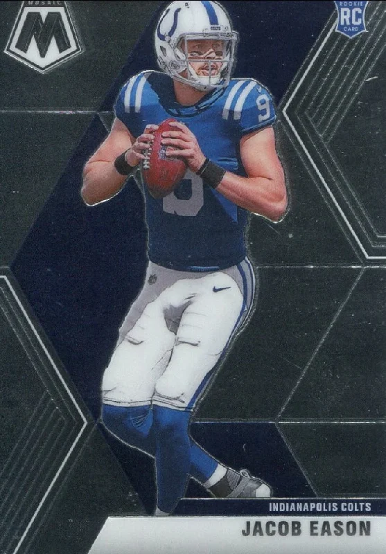 Jacob Eason 2020 Panini Mosaic Rookie Card