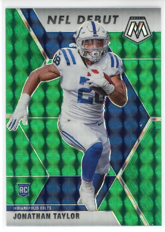 Jonathan Taylor 2020 Panini Mosaic Prizm Rookie Card #276