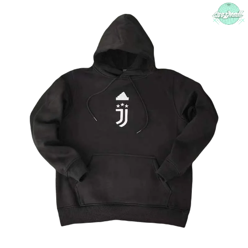 JUVENTUS 2024 BLACK HOODIE