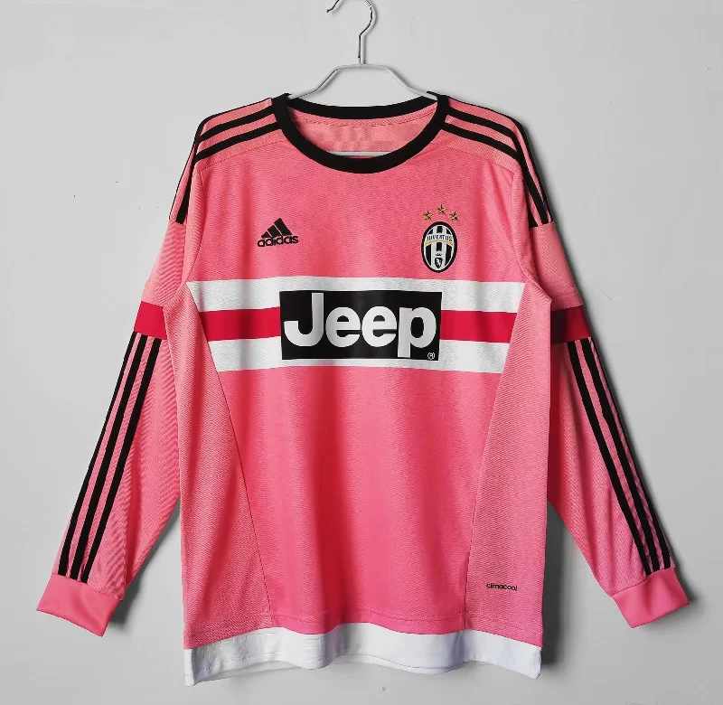 Juventus FC 2014-2015 Away Long Sleeve Jersey